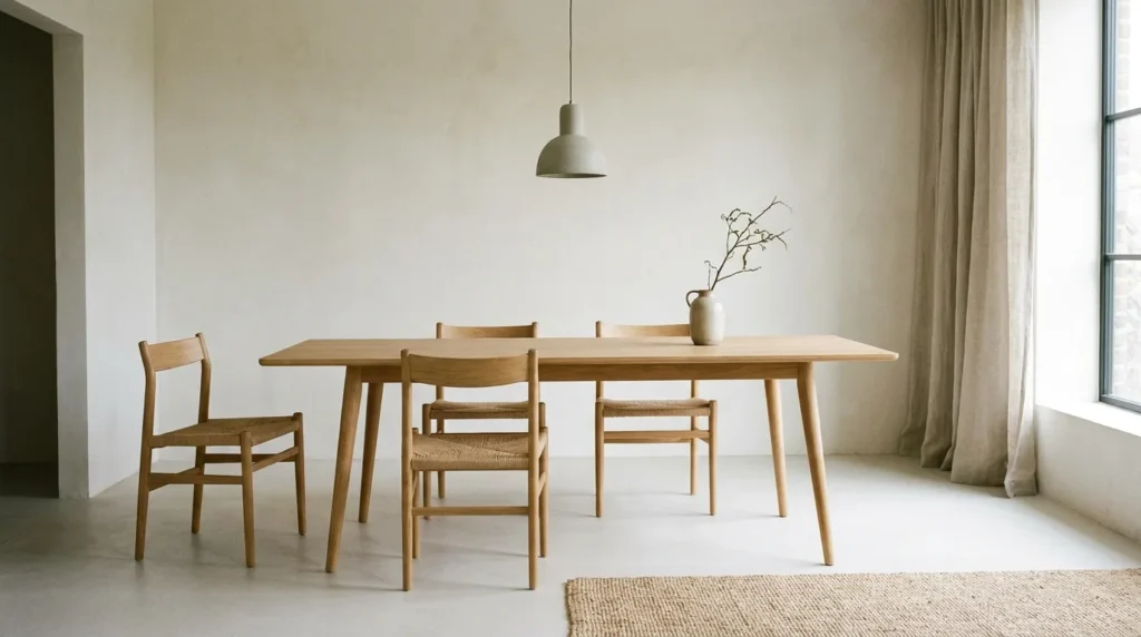 Minimalist Dining Room — 17 Modern Dining Room Decor Ideas — image 01