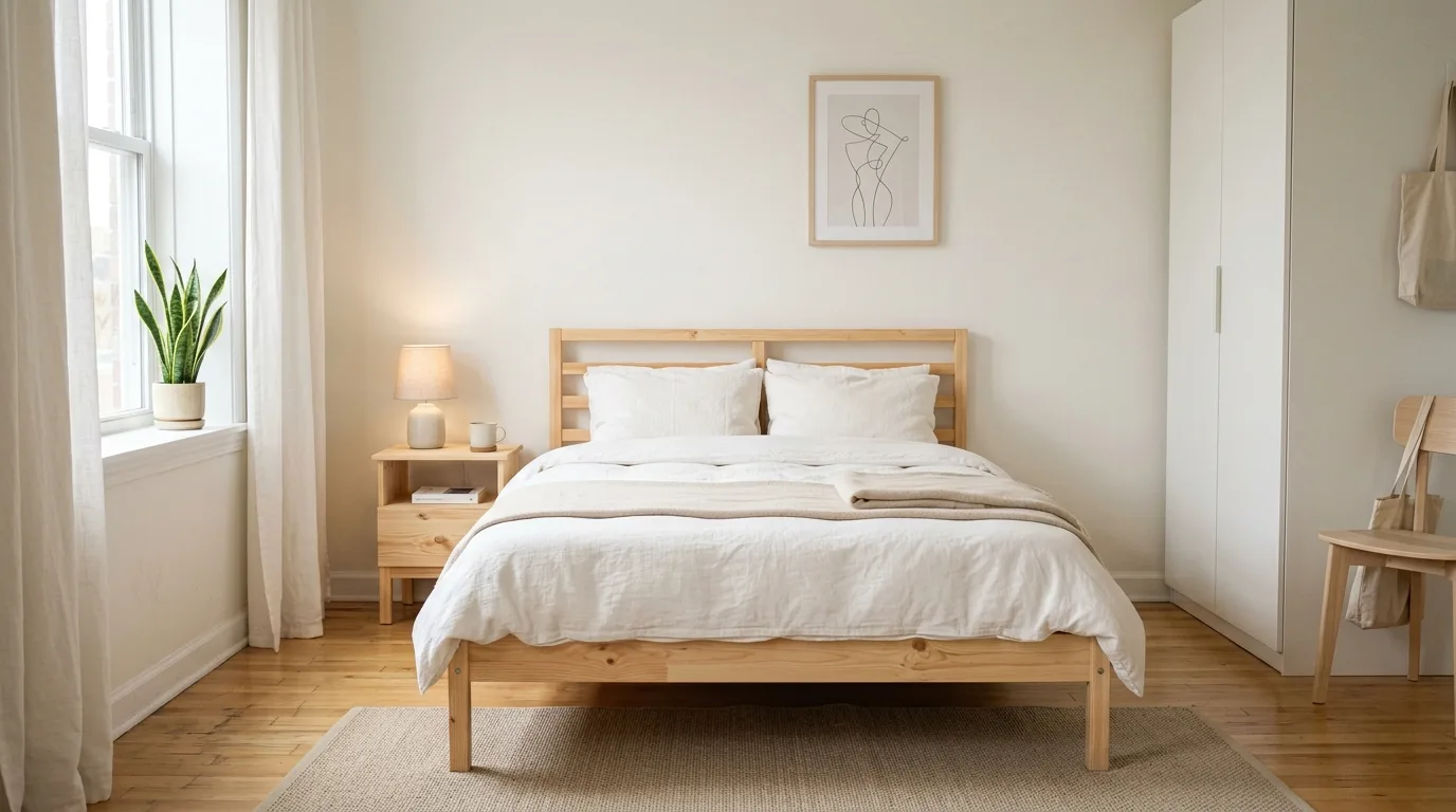 Minimalist IKEA Bedroom — 18 IKEA Bedroom Ideas — image 01