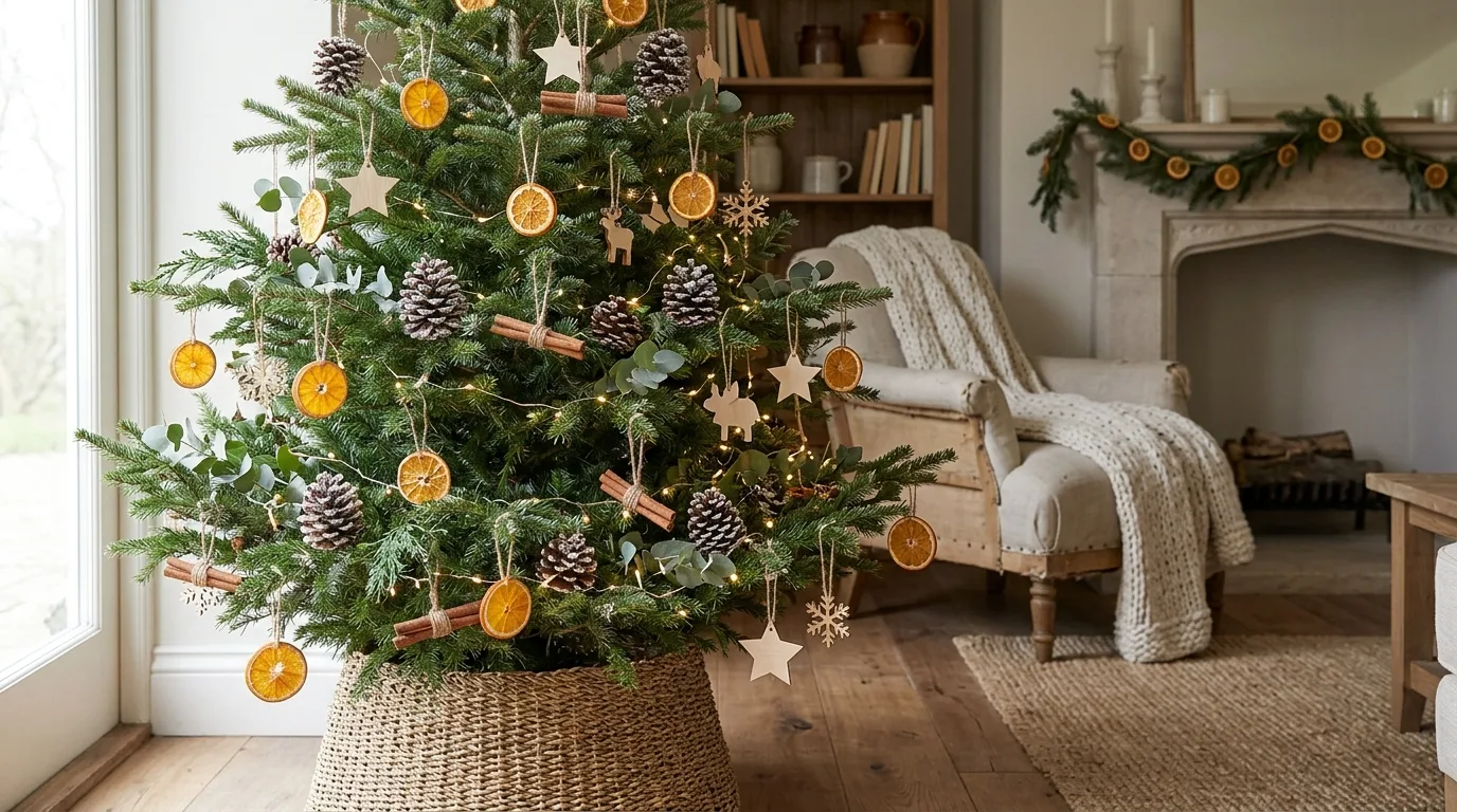Dried Orange Christmas Decor — 20 Natural Christmas Decor Ideas — image 03