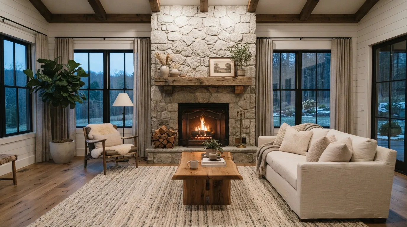 Rustic Farmhouse Coffee Table — 14 Living Room Coffee Table Ideas — image 03