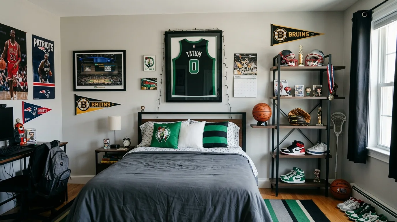 Sports-Themed Bedroom — 18 Teenage Boys Bedroom Ideas — image 03