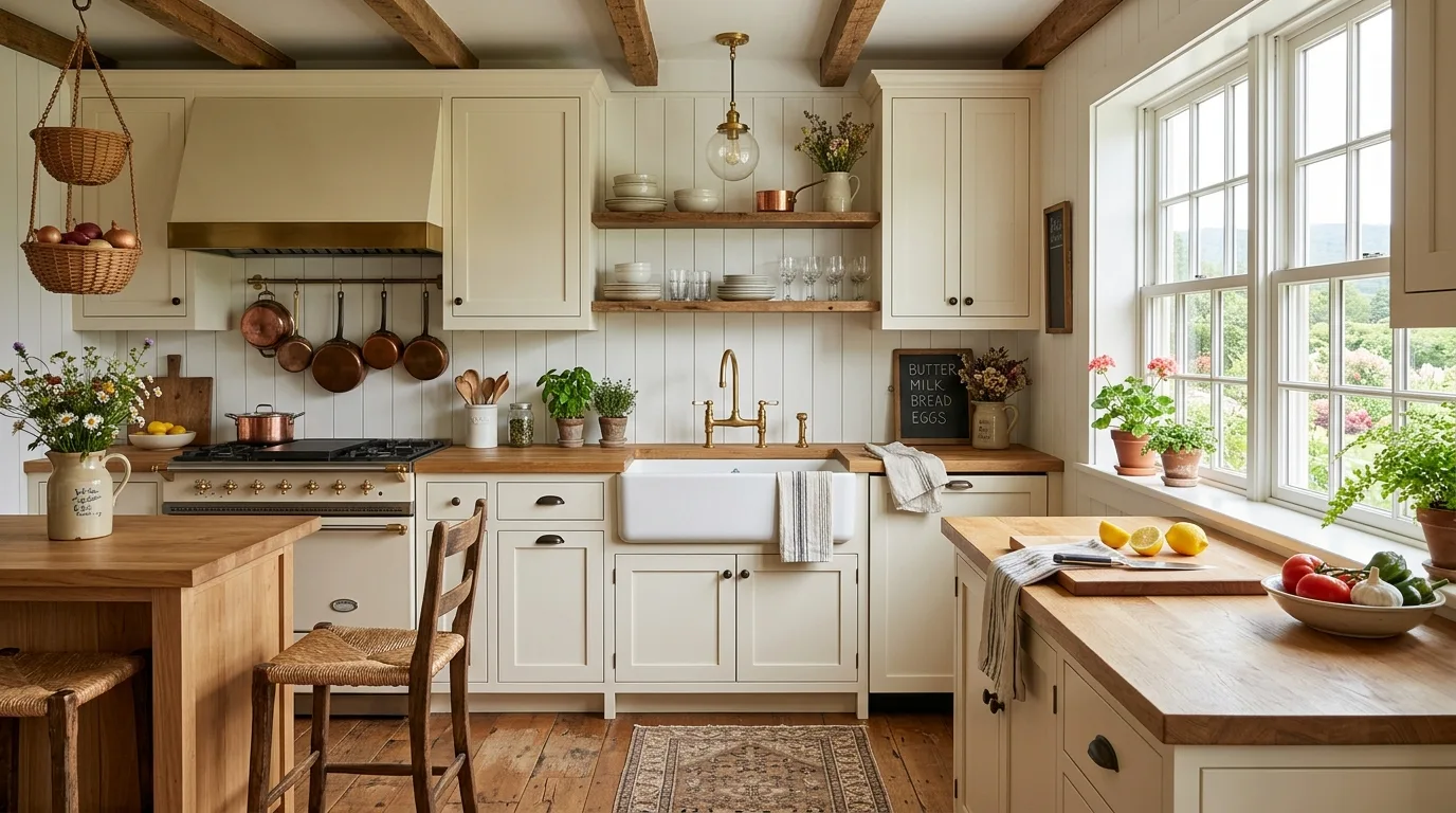 Farmhouse Kitchen with Shiplap — 15 Kitchen Shiplap Backsplash Ideas — image 04