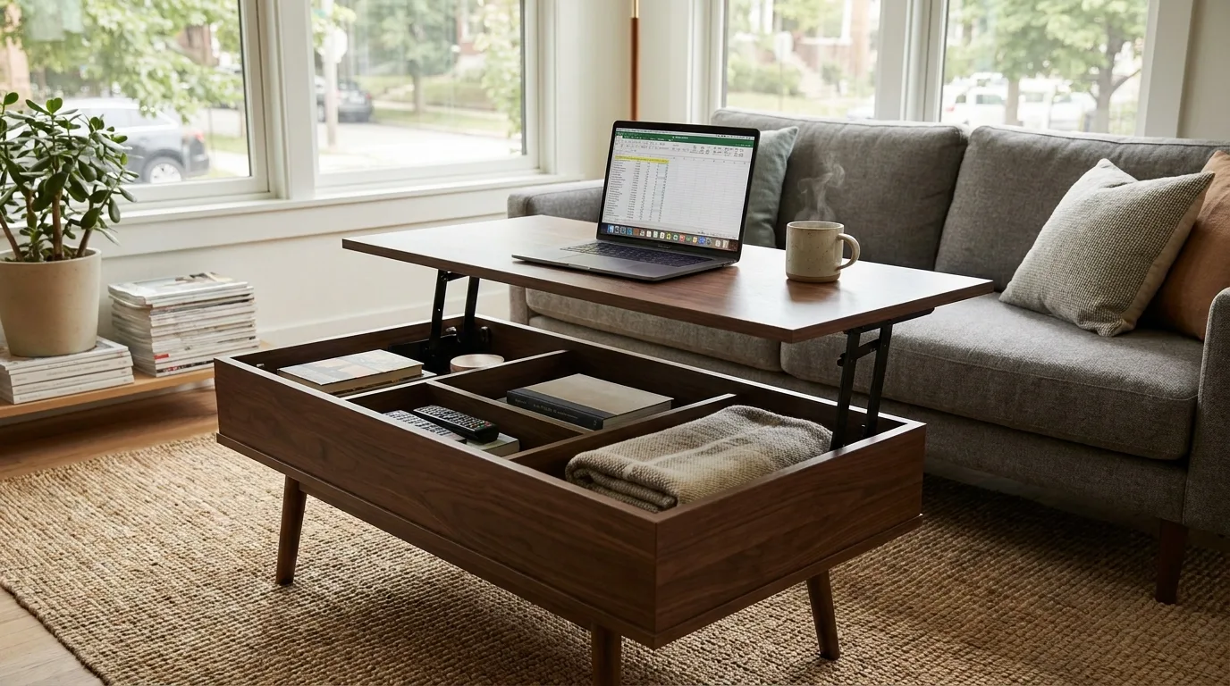 Lift-Top Coffee Table — 15 Living Room Coffee Table Ideas — image 04