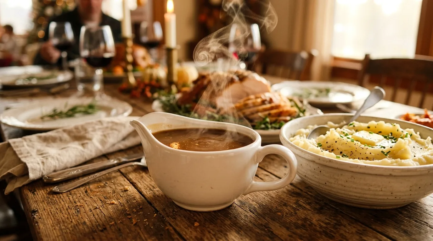 Rich and Silky Turkey Gravy — 20 Insanely Good Thanksgiving Recipes to Try This Year — image 04