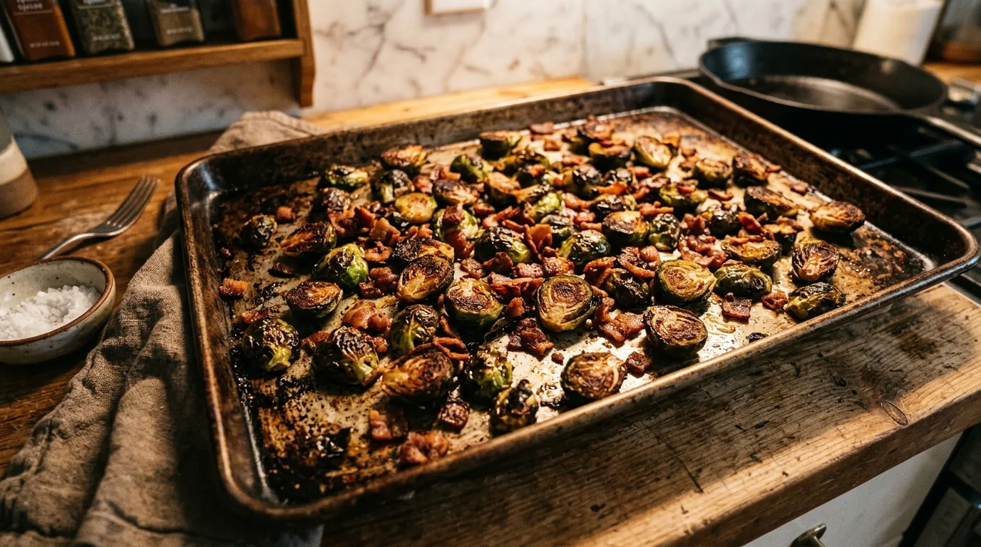 Maple Roasted Brussels Sprouts — 20 Insanely Good Thanksgiving Recipes to Try This Year — image 06
