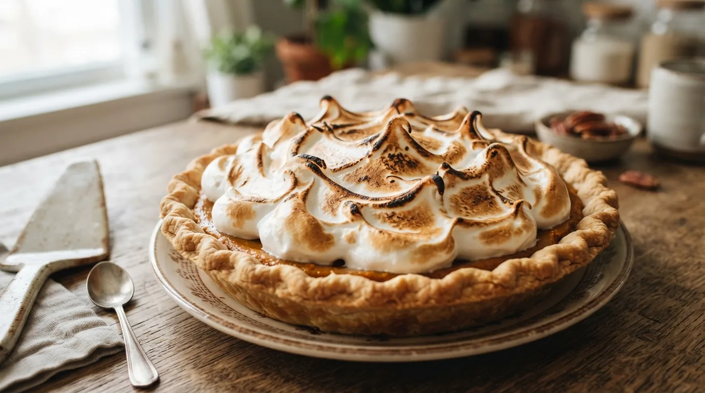 Sweet Potato Pie with Toasted Marshmallow — 15 Thanksgiving Dessert Ideas That Are Sure to Please Everyone — image 06
