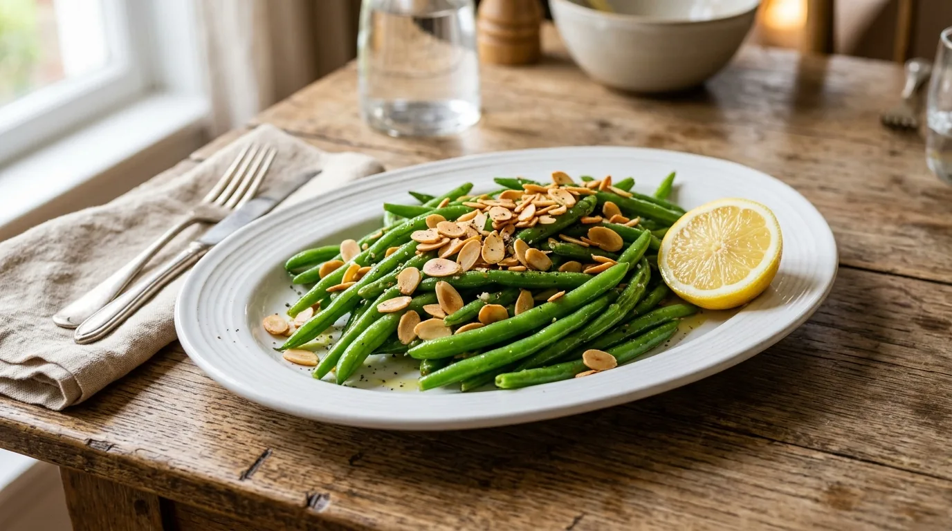 Green Bean Almondine — 20 Insanely Good Thanksgiving Recipes to Try This Year — image 08
