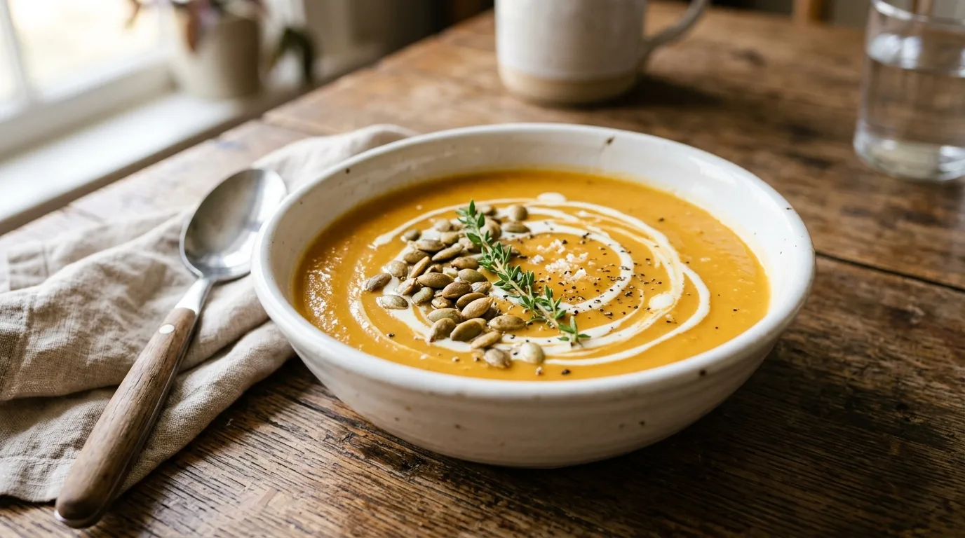 Creamy Butternut Squash Soup — 20 Insanely Good Thanksgiving Recipes to Try This Year — image 10