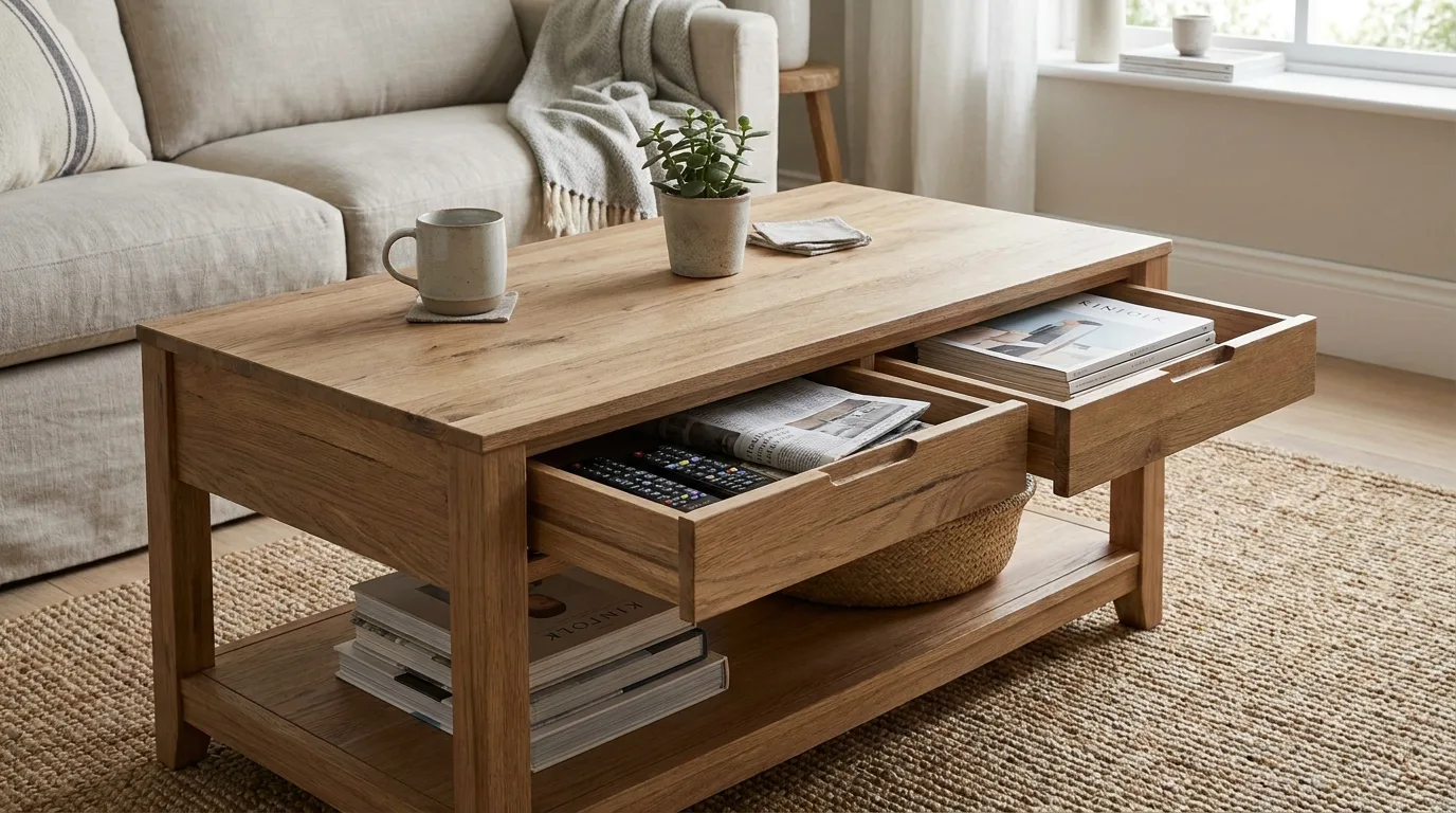 Storage Coffee Table — 15 Living Room Coffee Table Ideas — image 10