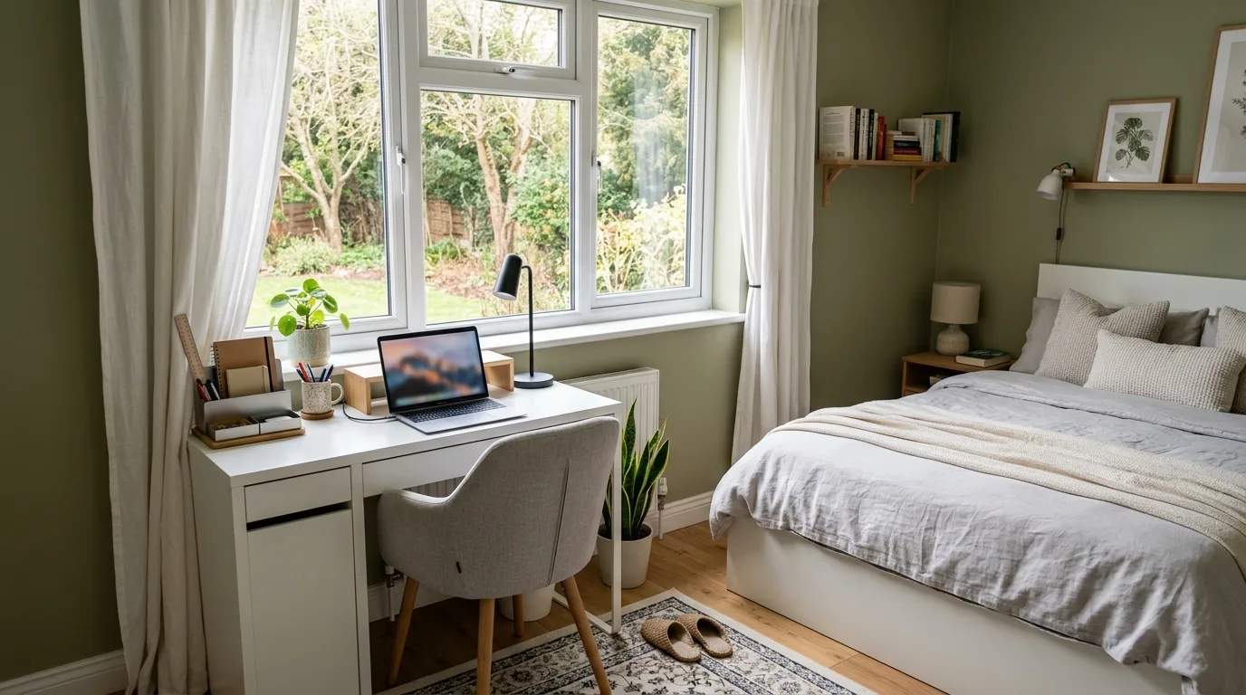 IKEA Bedroom with Desk — 18 IKEA Bedroom Ideas — image 12