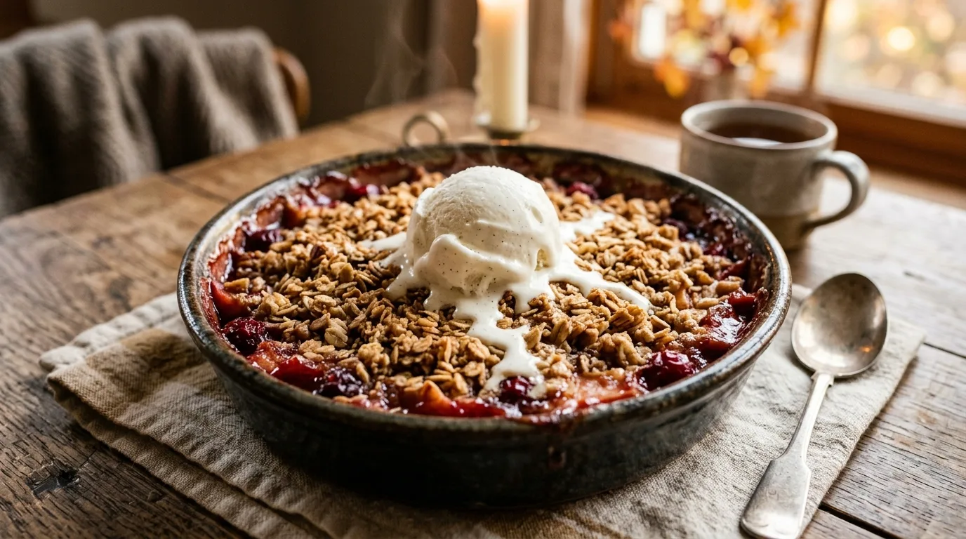 Apple Cranberry Crisp — 20 Insanely Good Thanksgiving Recipes to Try This Year — image 13