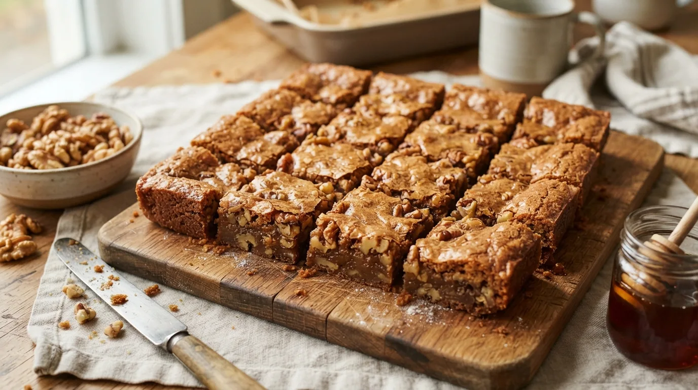 Maple Walnut Blondies — 15 Thanksgiving Dessert Ideas That Are Sure to Please Everyone — image 13