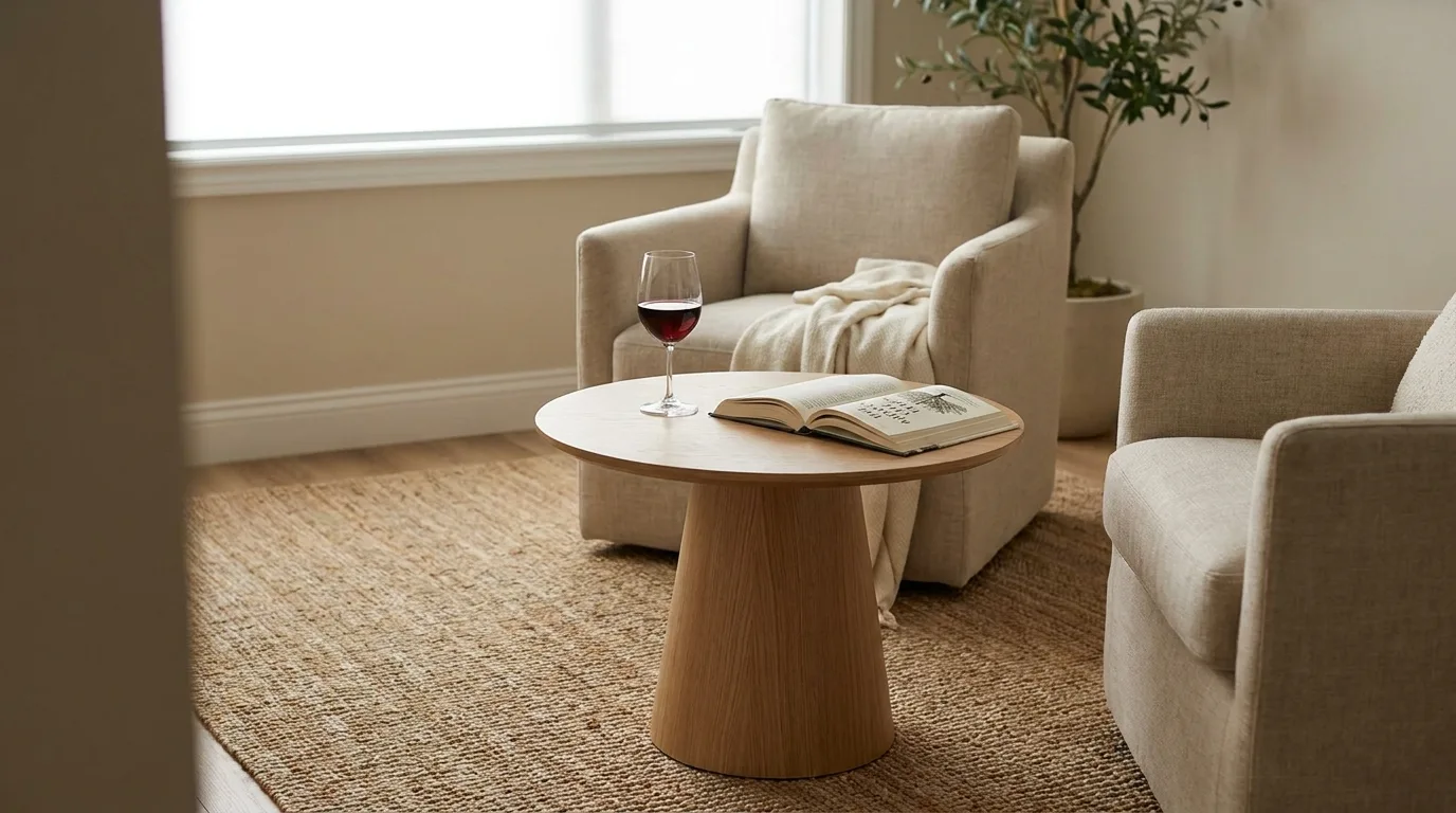 Small Round Coffee Table — 15 Living Room Coffee Table Ideas — image 13