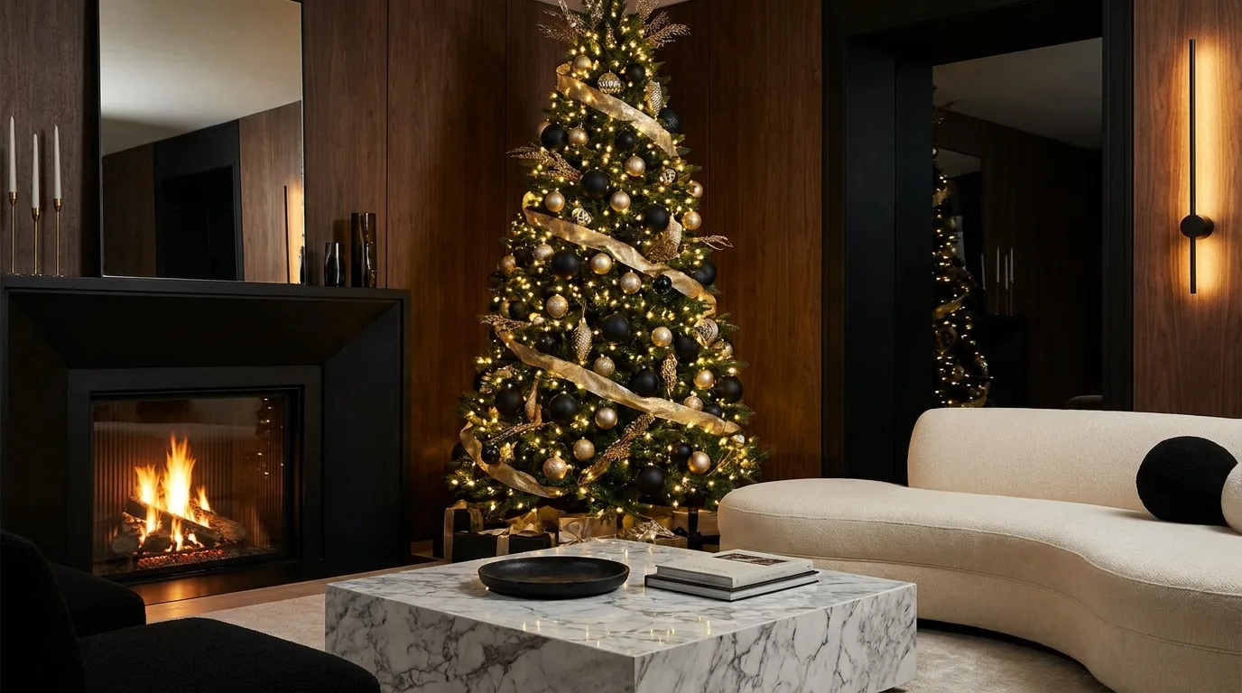 Black and Gold Christmas Decor — 22 Luxury Christmas Decor Ideas — image 14