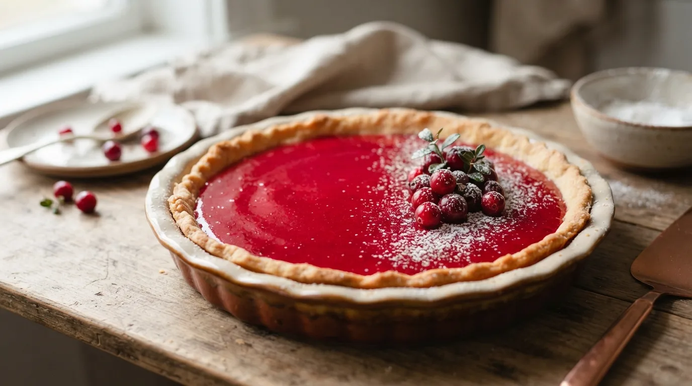 Cranberry Curd Tart — 15 Thanksgiving Dessert Ideas That Are Sure to Please Everyone — image 14