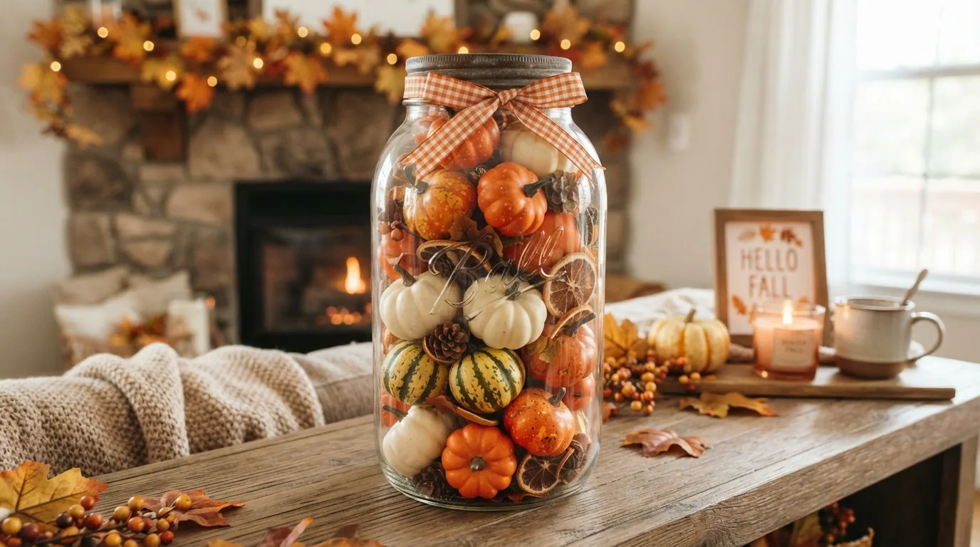 27 DIY Fall Mason Jar Ideas to Spark Your Creativity - image 14