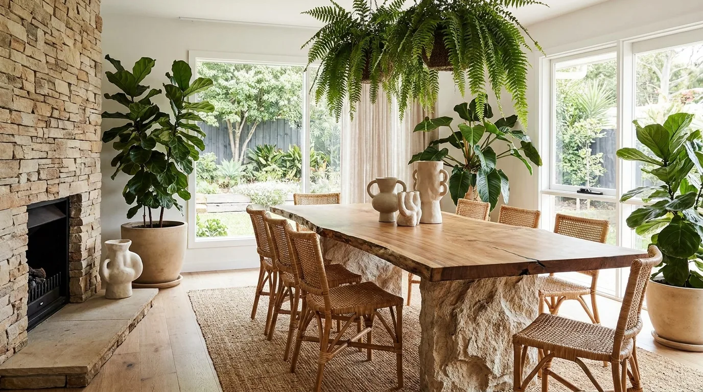 Modern Dining Room with Natural Elements — 17 Modern Dining Room Decor Ideas — image 14