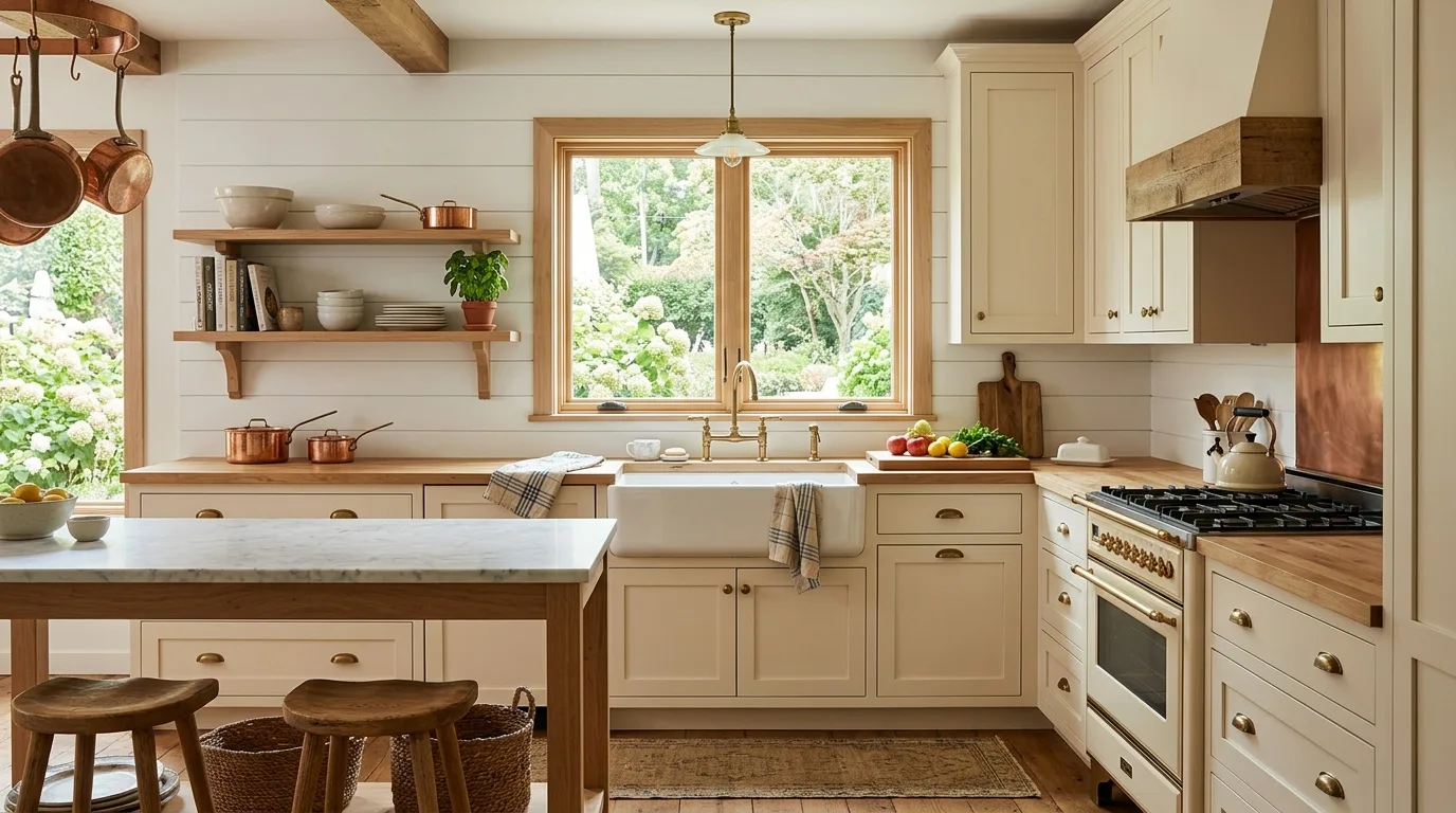 Shiplap Backsplash with Farmhouse Sink — 15 Kitchen Shiplap Backsplash Ideas — image 15