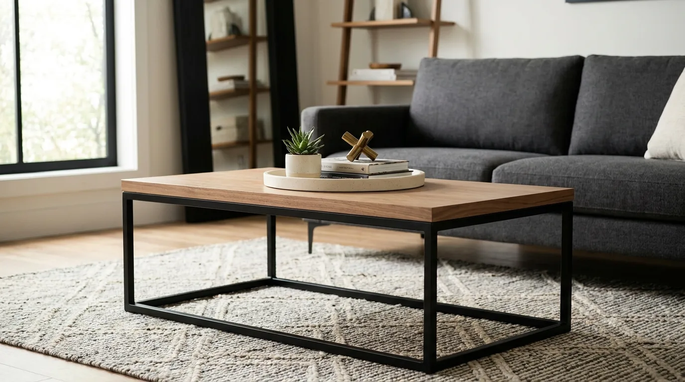 Two-Tone Coffee Table — 15 Living Room Coffee Table Ideas — image 15