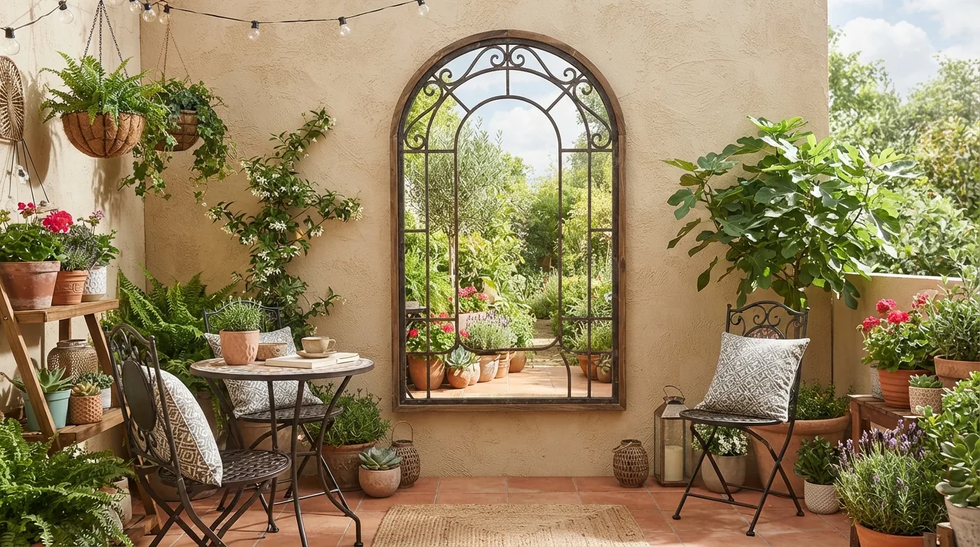 Mirror on the Wall — 18 Small Patio Decorating Ideas — image 16