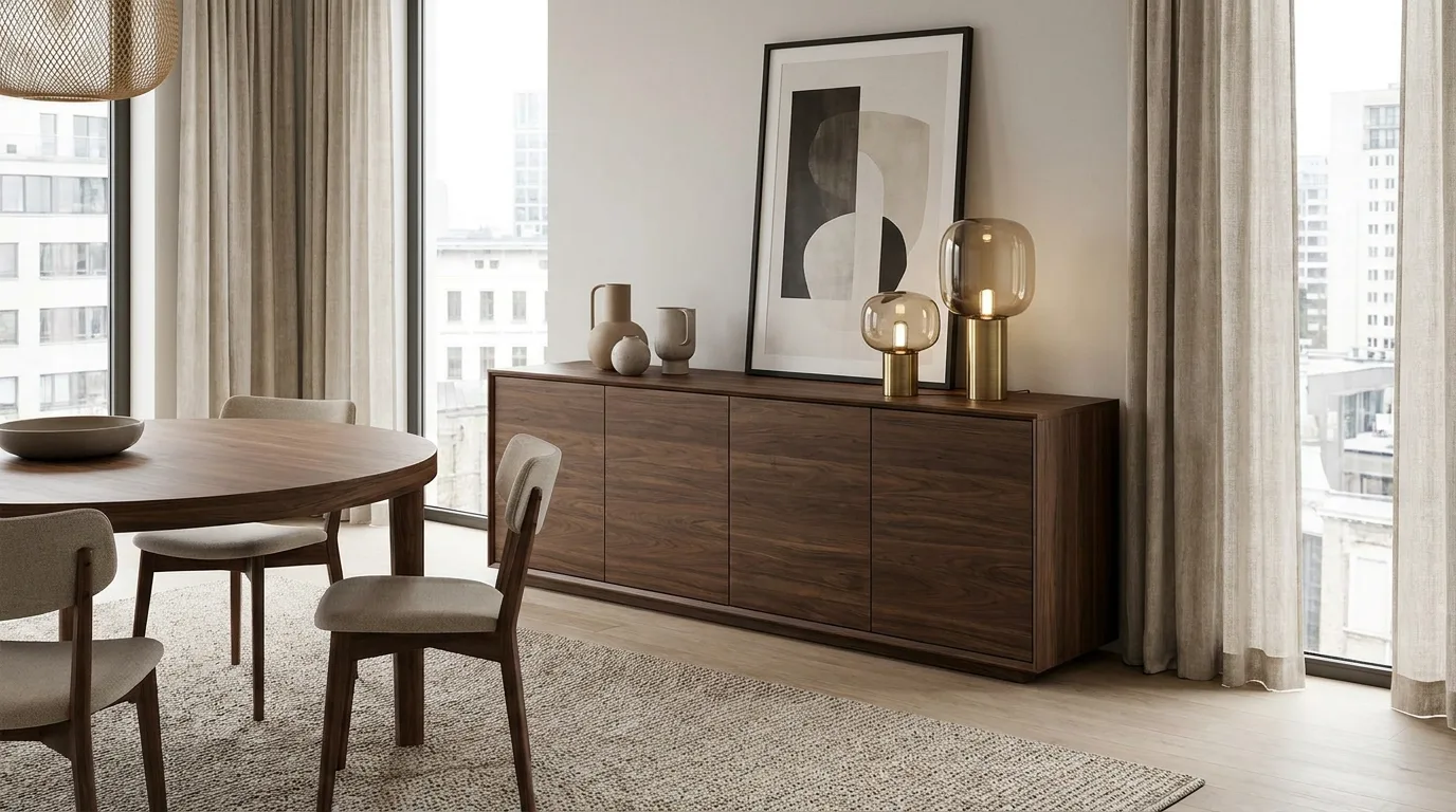 Modern Dining Room with a Sideboard — 17 Modern Dining Room Decor Ideas — image 16