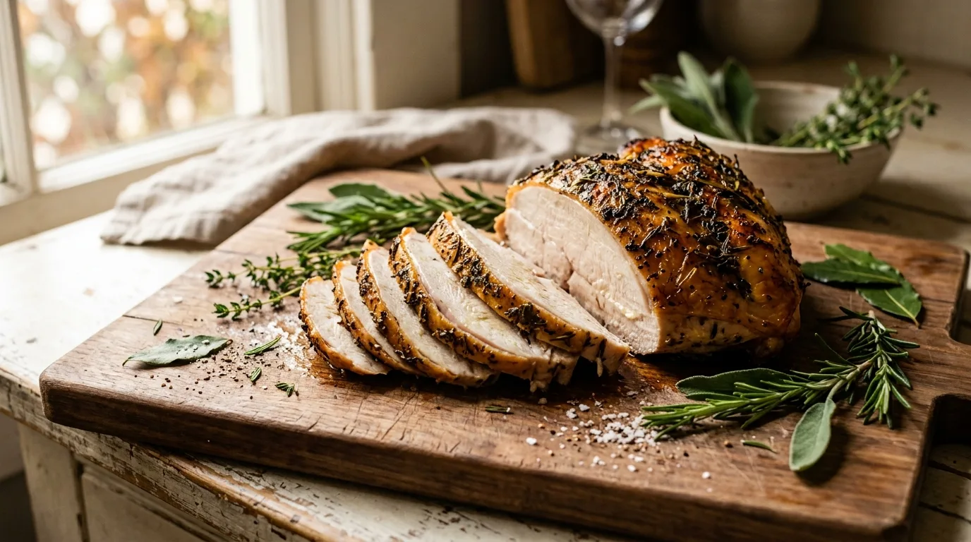 Roasted Garlic and Herb Turkey Breast — 20 Insanely Good Thanksgiving Recipes to Try This Year — image 16