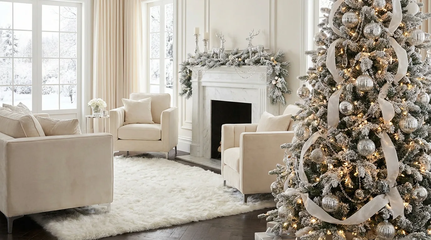 Silver and White Christmas — 22 Luxury Christmas Decor Ideas — image 18