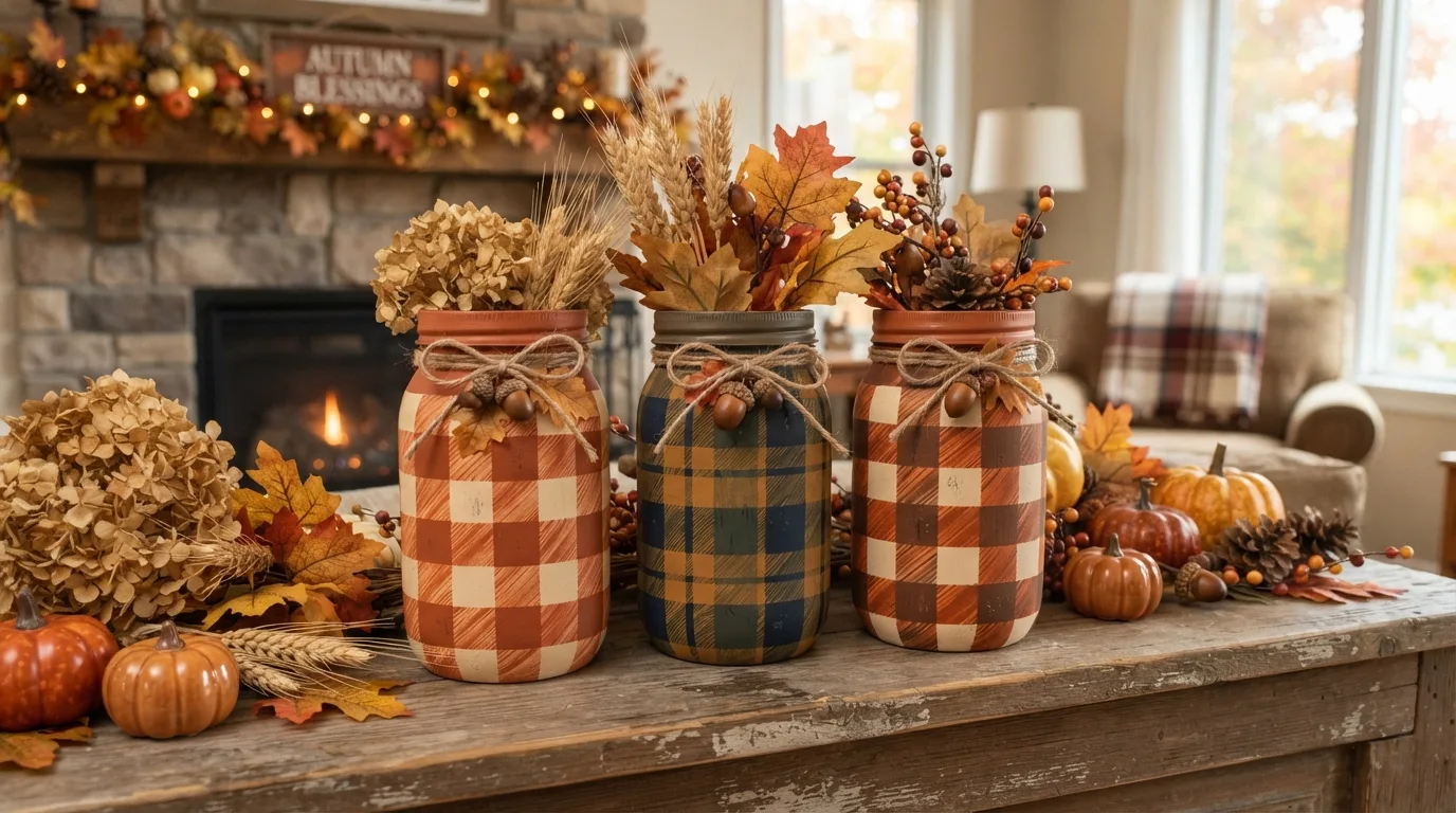 27 DIY Fall Mason Jar Ideas to Spark Your Creativity - image 27