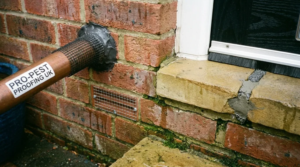 Bristol terraced home with subtle pest prevention features