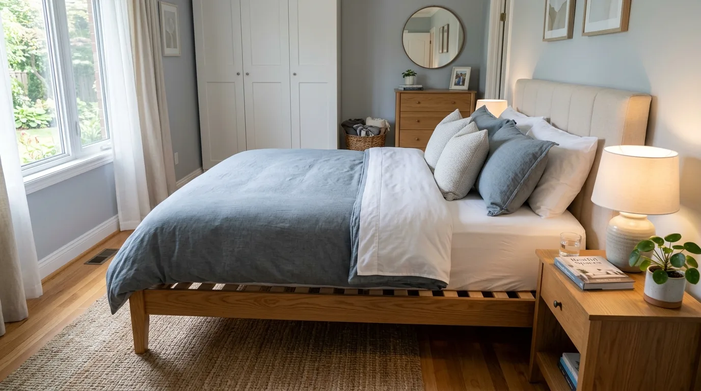 Memory foam mattress providing deep pressure relief around the body