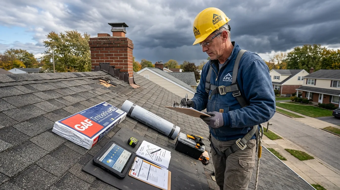 Clean residential gutters and downspouts ready for heavy rain