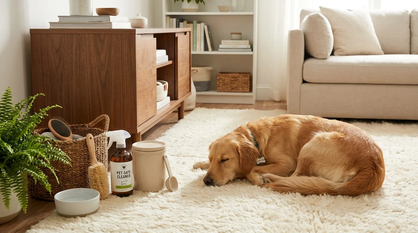 Early signs of household pest infestation near a kitchen cupboard