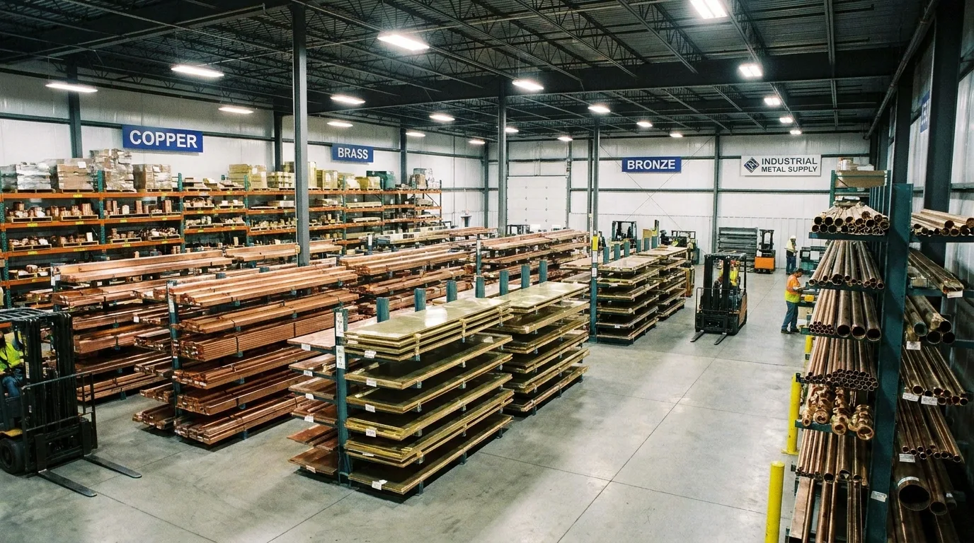 Bronze industrial components including bushings and fittings