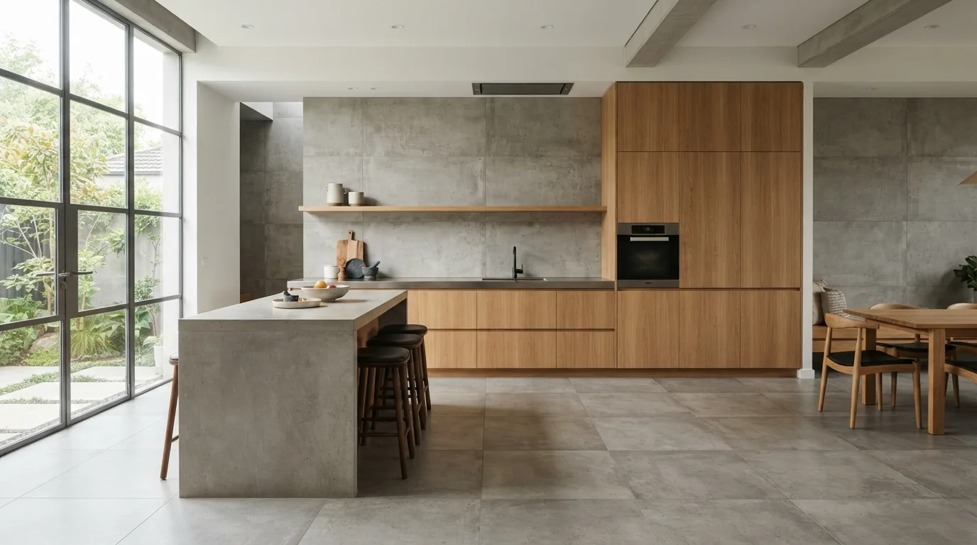 White marble cladding tiles with gray veining in a luxury bathroom