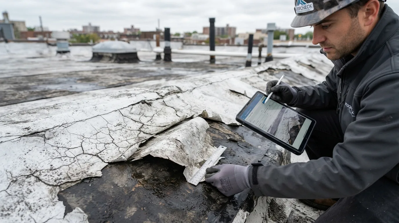 Checking the winter forecast before roof coating