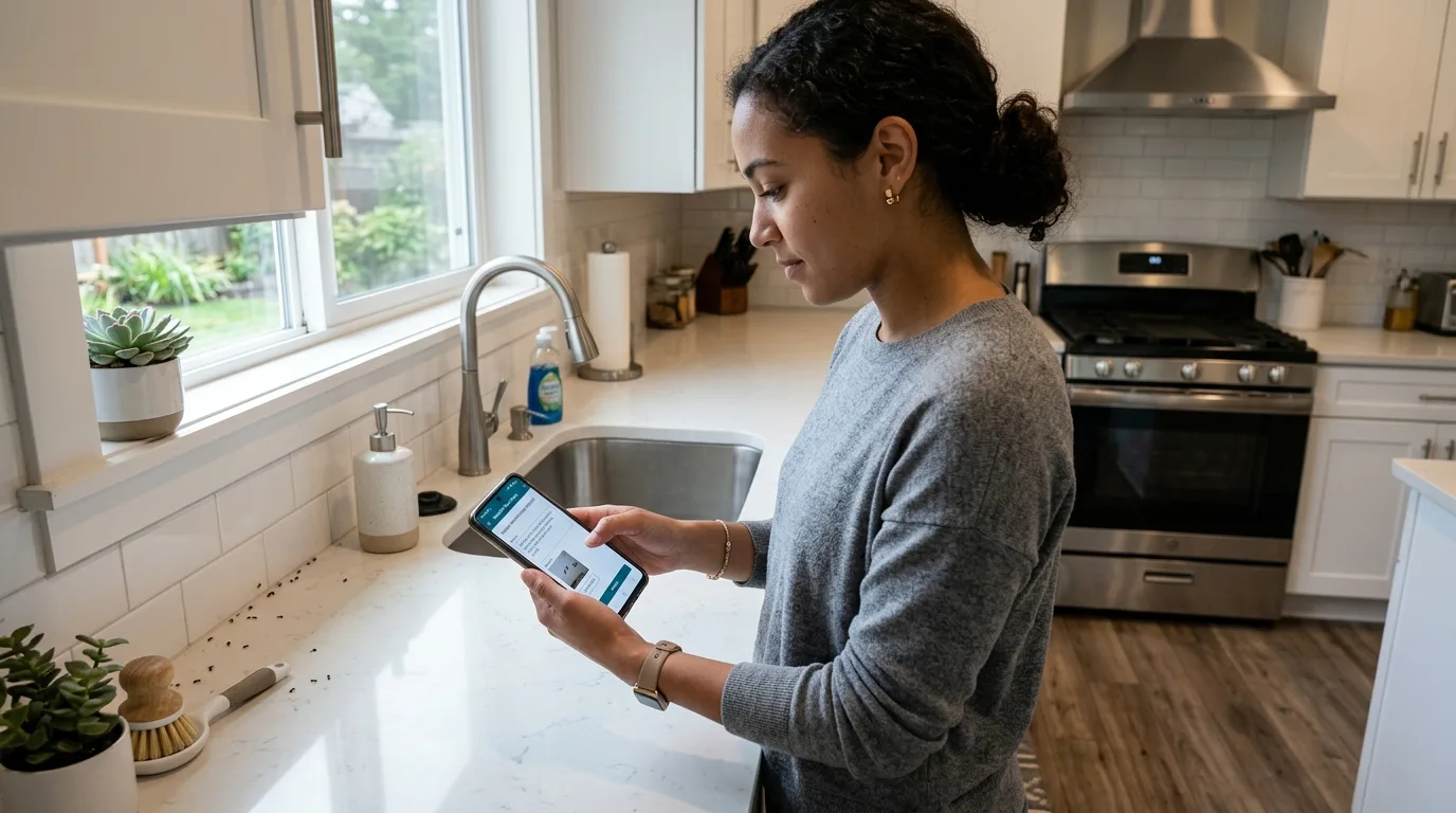 Rental home inspection for pests before or shortly after move-in