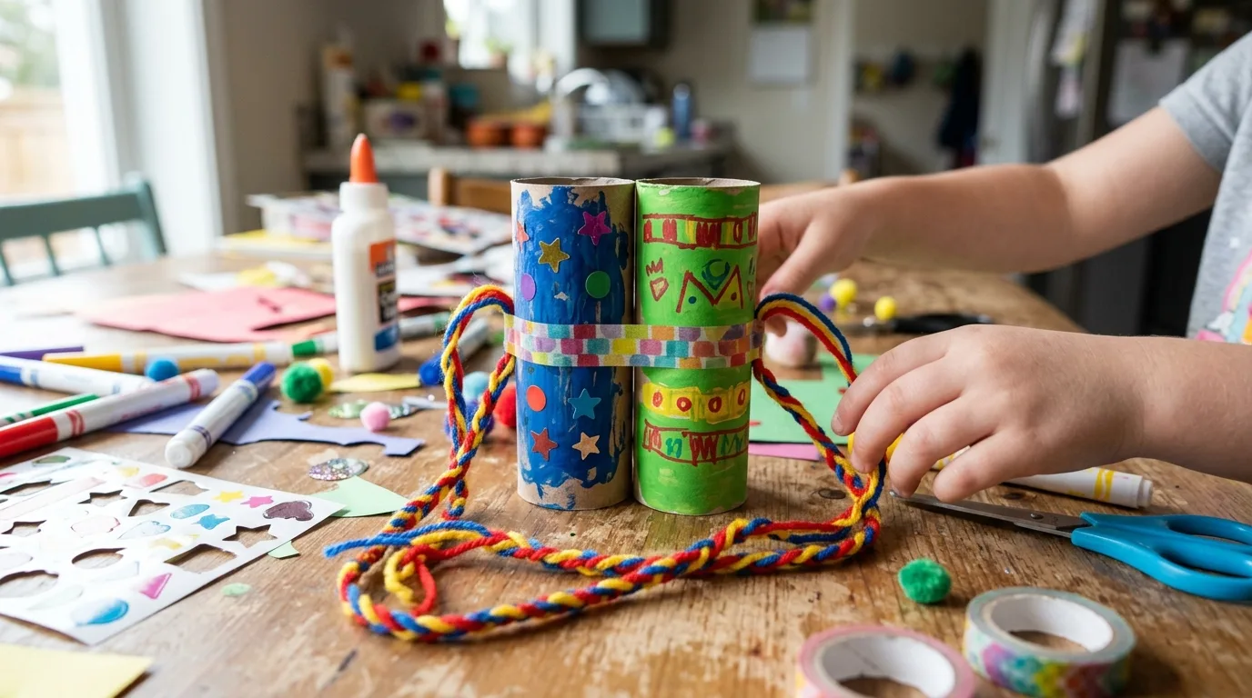Colorful handmade paper butterflies