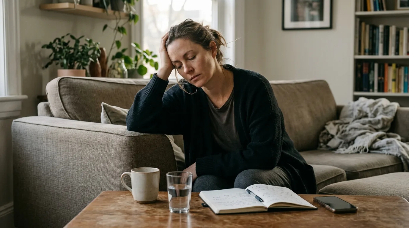 Person relying on lip reading during conversation