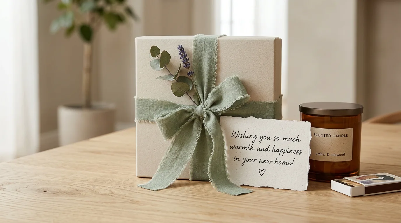 Scented candle adding a spa-like touch to bath time