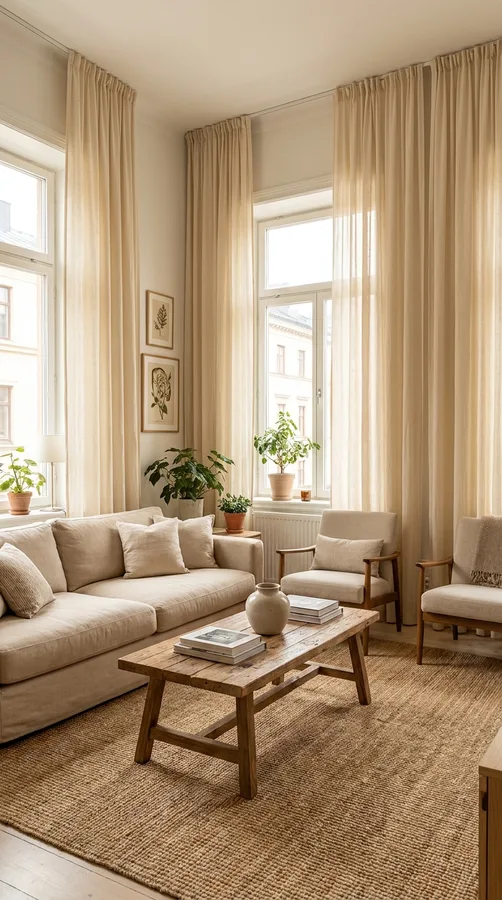 Cozy apartment reading corner with chair, lamp, and books