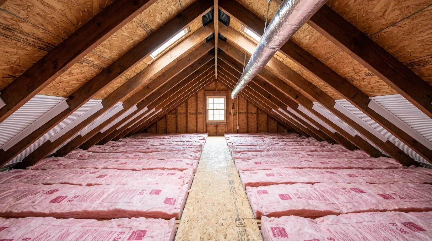 Residential roof prepared for heavy rain with clear drainage and intact shingles.