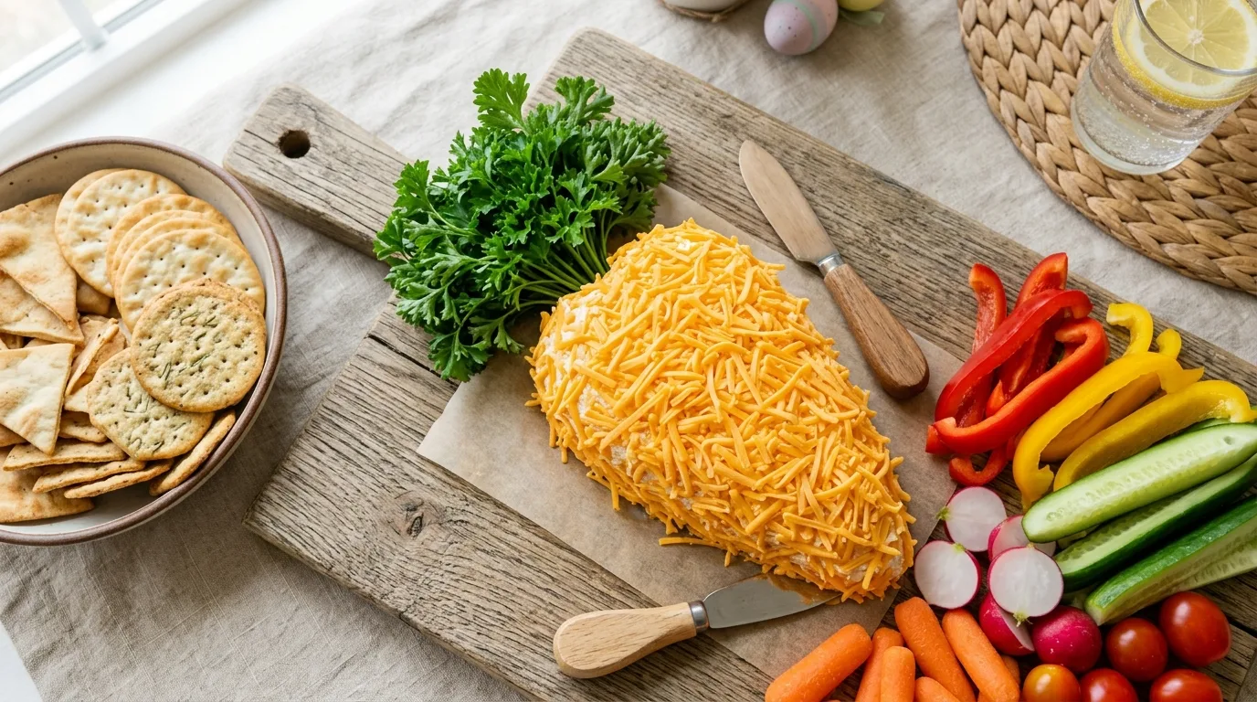 Golden puff pastry carrot pinwheels with herbs and Parmesan