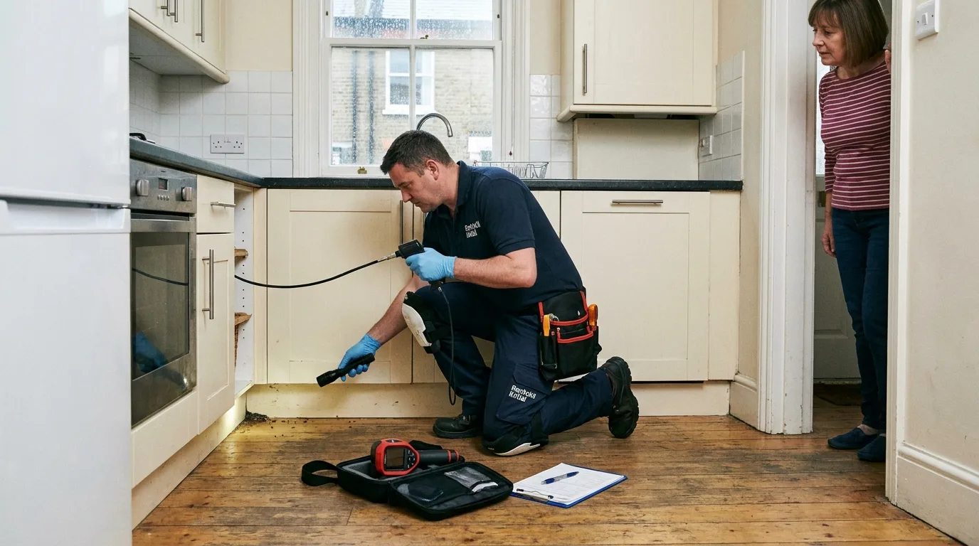 Common pest entry points around a UK property
