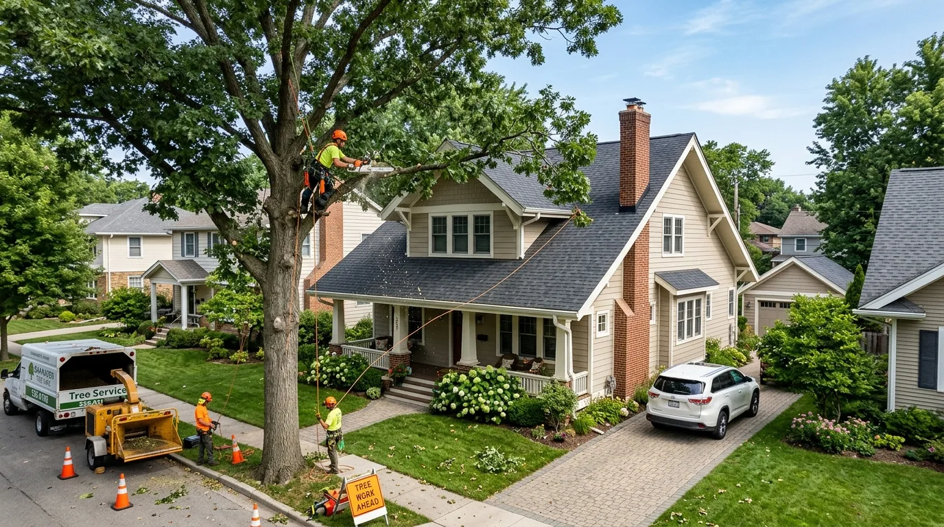 Secure residential roof prepared to withstand strong winds and storms.