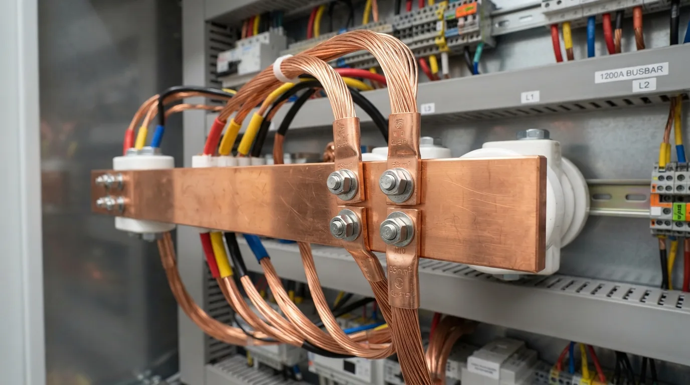 Brass fittings and copper alloys being machined in a workshop