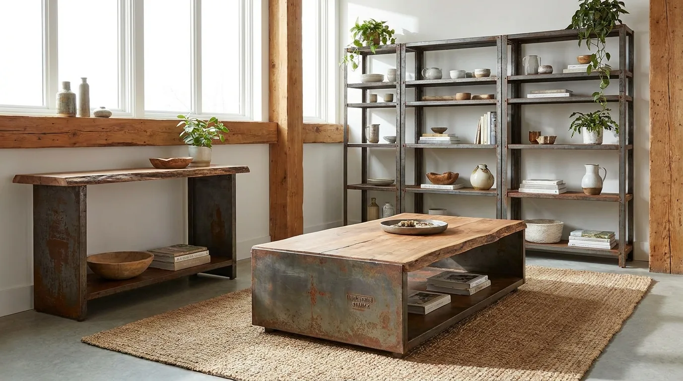 Sustainably made bedroom furniture.