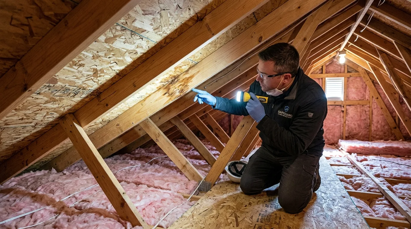 Residential roof prepared for extreme summer heat
