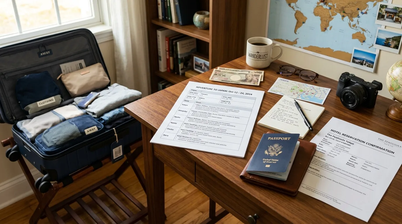 Preparing visa fees and payment documents