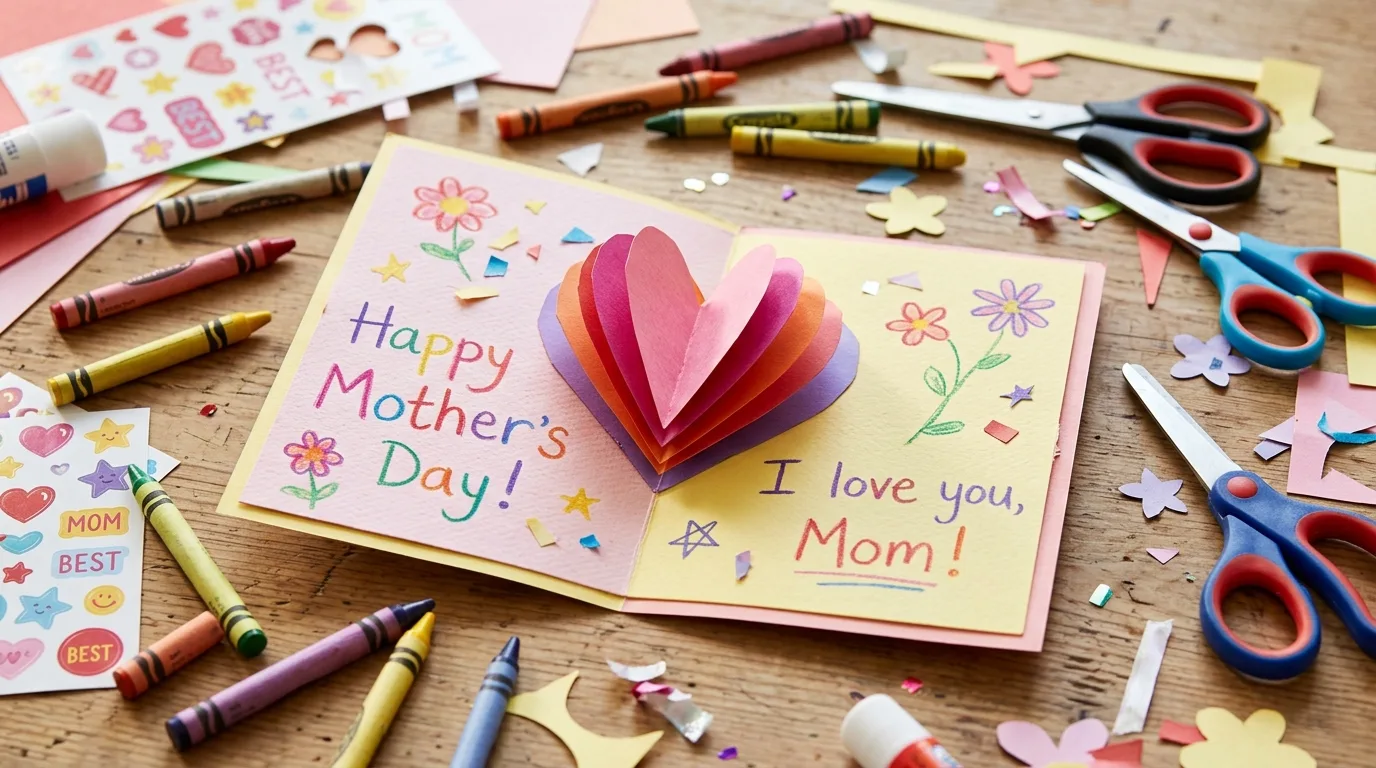 Painted rock gifts decorated by children for Mother’s Day
