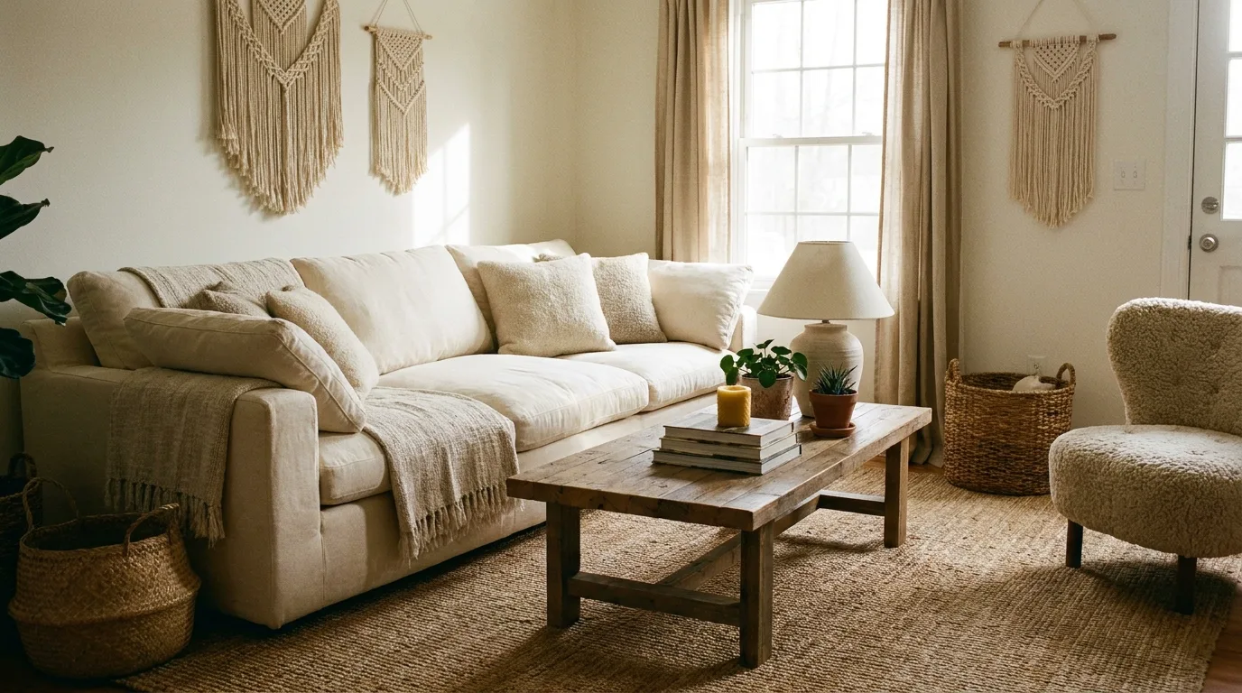 Handmade artisan furniture pieces.